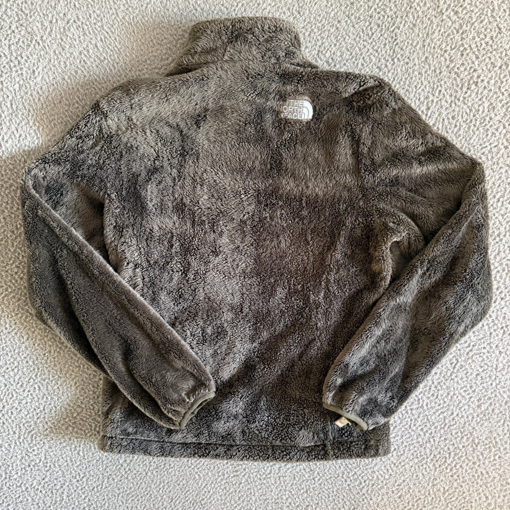 The North Face Osito Fleece Jacket Womens Medium High Pile Full Zip Soft Plush - Picture 8 of 8